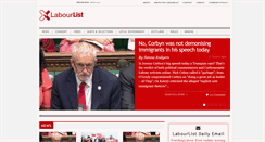 Desktop Screenshot of labourlist.org